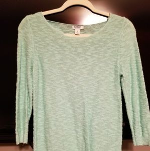 Old Navy teal sweater